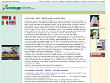 Tablet Screenshot of elektrosmog-blocker.de
